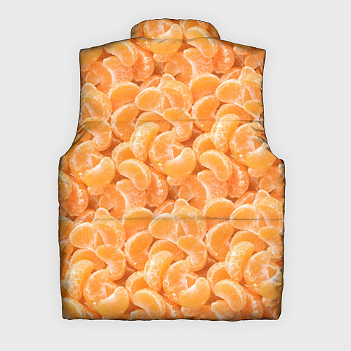 Мужской жилет Паттерн дольки мандарин / 3D-Красный – фото 2
