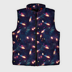 Мужской жилет Паттерн новогодняя гирлянда