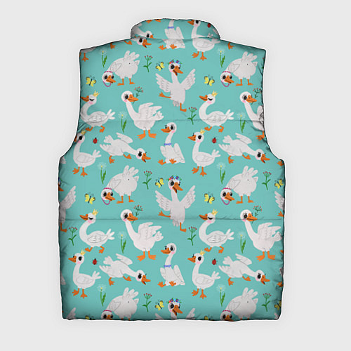 Мужской жилет Гусики / 3D-Черный – фото 2