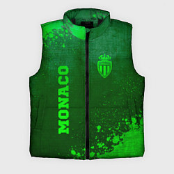 Мужской жилет Monaco - green gradient вертикально