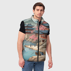 Мужской жилет Корея эпоха чосон, цвет: 3D-черный — фото 2