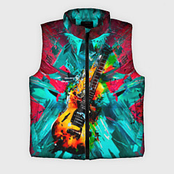 Мужской жилет Электрогитара в красках
