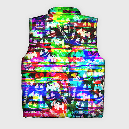 Мужской жилет Marshmello music краски / 3D-Черный – фото 2