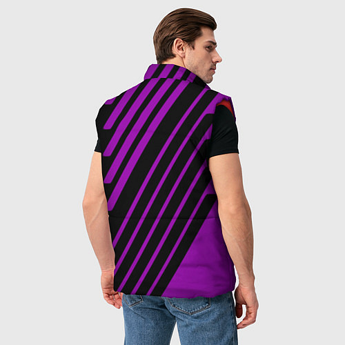 Мужской жилет Лейкерс / 3D-Красный – фото 4