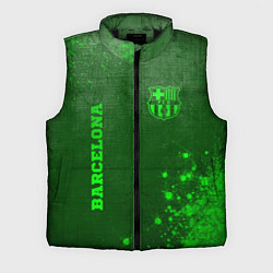 Мужской жилет Barcelona - green gradient вертикально, цвет: 3D-черный