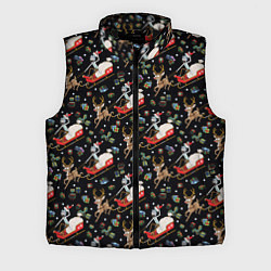 Мужской жилет Рик и Морти сани с оленем - Christmas