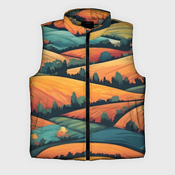 Мужской жилет Поля луга