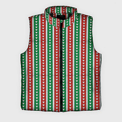 Мужской жилет Knitted pattern