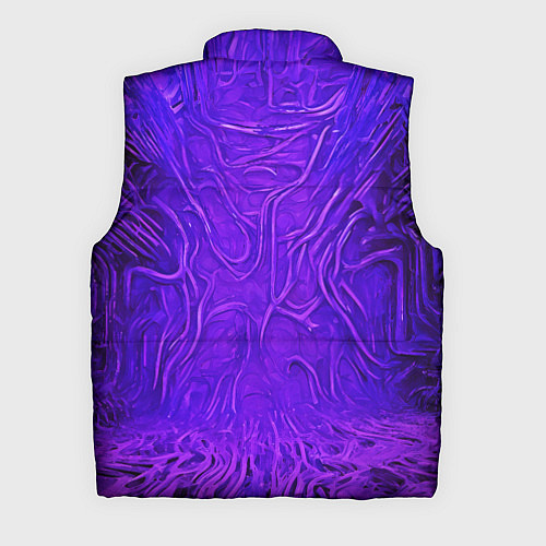 Мужской жилет Фиолетовый симбионт / 3D-Светло-серый – фото 2