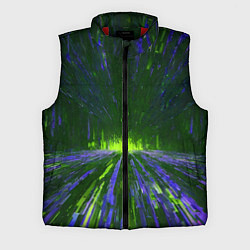 Мужской жилет Абстрактный путь в зелёный портал
