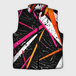 Мужской жилет Разноцветные праздничные линии