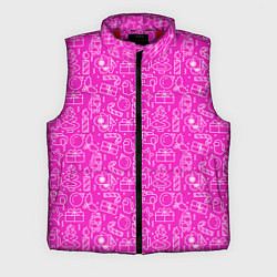 Мужской жилет Амонг ас - паттерн, цвет: 3D-красный