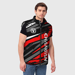 Мужской жилет Changan - Red sport, цвет: 3D-светло-серый — фото 2