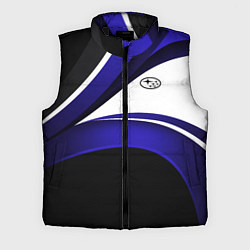 Мужской жилет Субару - белая волна