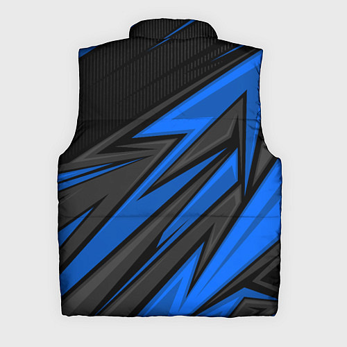 Мужской жилет Субару - синяя спорт униформа / 3D-Светло-серый – фото 2