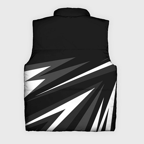 Мужской жилет Субару - черно-белый / 3D-Черный – фото 2