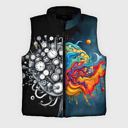 Мужской жилет Креативный мозг