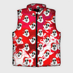 Мужской жилет Funny Santa clown Art in blood