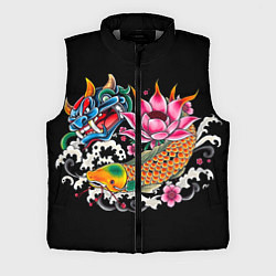 Мужской жилет Татуировка в японском стиле