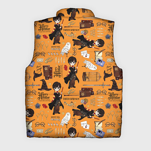 Мужской жилет Гарри Поттер паттерн / 3D-Светло-серый – фото 2