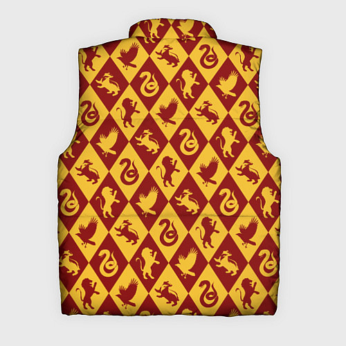 Мужской жилет Гарри Поттер факультеты / 3D-Черный – фото 2