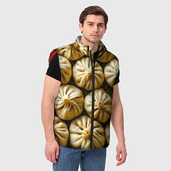 Мужской жилет Хинкали, цвет: 3D-красный — фото 2