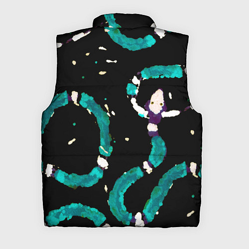 Мужской жилет Змейки на охоте / 3D-Черный – фото 2