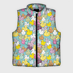 Мужской жилет Уютные уточки
