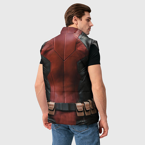 Мужской жилет Костюм Дэдпула / 3D-Светло-серый – фото 4