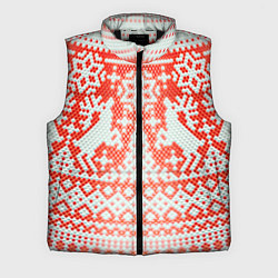 Мужской жилет Новогодняя шкура змеи