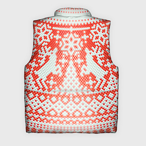 Мужской жилет Новогодняя шкура змеи / 3D-Черный – фото 2