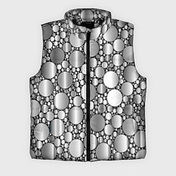 Мужской жилет Зеркальная россыпь, цвет: 3D-черный