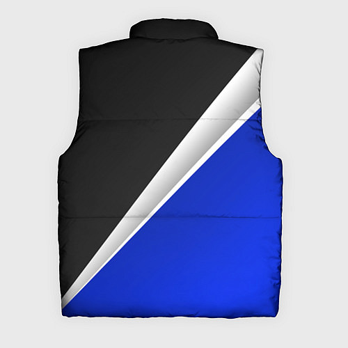 Мужской жилет Чанган - синий и черный / 3D-Черный – фото 2