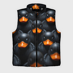 Мужской жилет Черные уточки