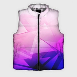 Мужской жилет Неоновая геометрия осколки
