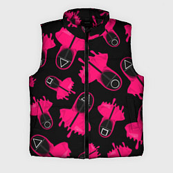 Мужской жилет Стражи из игры в кальмара, цвет: 3D-черный