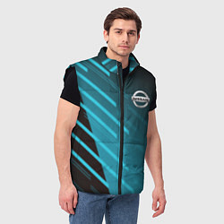 Мужской жилет Nissan geometry sport, цвет: 3D-черный — фото 2