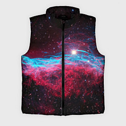 Мужской жилет Uy scuti star - neon space, цвет: 3D-черный