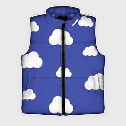 Мужской жилет Легкие облака, цвет: 3D-светло-серый