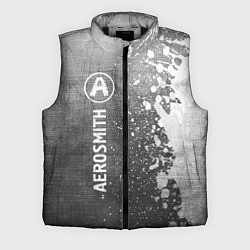 Мужской жилет Aerosmith - grey gradient по-вертикали