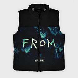 Мужской жилет Извне на фоне леса