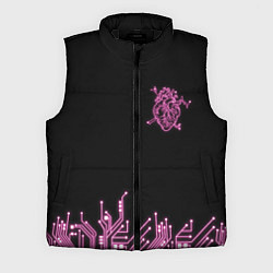 Мужской жилет Киберсердце