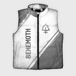 Мужской жилет Behemoth - white gradient вертикально