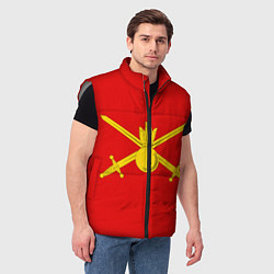 Мужской жилет Сухопутные войска, цвет: 3D-светло-серый — фото 2