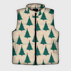 Мужской жилет Новогодняя ель