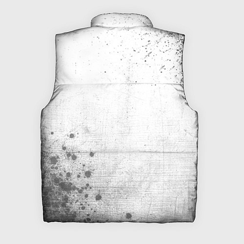 Мужской жилет BYD - white gradient вертикально / 3D-Черный – фото 2