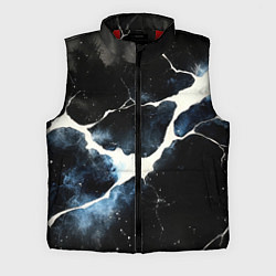 Мужской жилет Разлом плит в виде молнии, цвет: 3D-красный