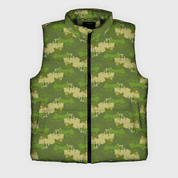 Мужской жилет Зеленый камуфляж