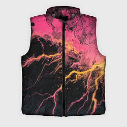Мужской жилет Абстрактные молнии текстура