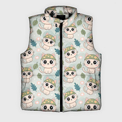 Мужской жилет Кошачий камуфляж каваи